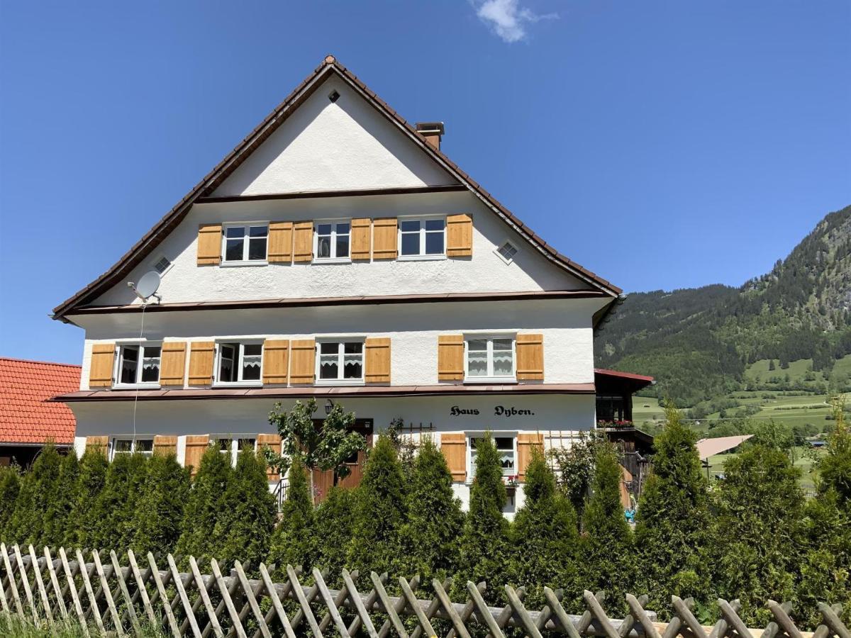 Haus Oyben Apartman Bad Hindelang Kültér fotó
